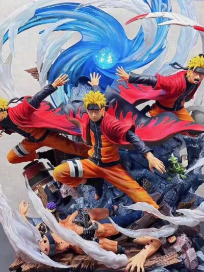 Naruto Sage Mode Resin Statue - Naruto Sage Mode Kurama Chakra Mode Resin Statue