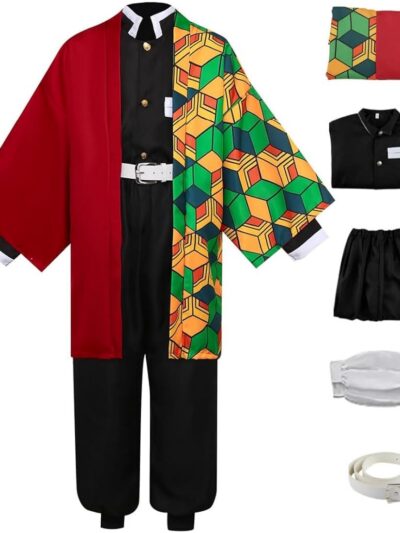 Giyu Tomioka Costume - Giyu Tomioka Full Costume - Demon Slayer