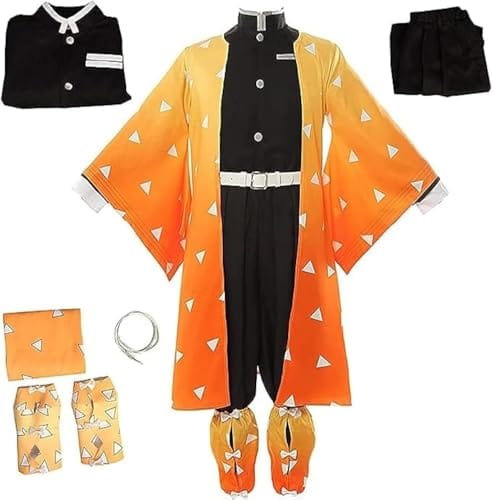 Zenitsu Agatsuma Full Costume - Demon Slayer