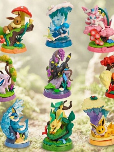 Eevee Evolution Figure Set - Pokemon Eevee Evolution Set - Generation 2