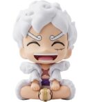 Gear 5 Luffy Sitting Eyes-Closed Figure (Pack of 2)