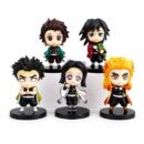 Demon Slayer Figure Set - Demon Slayer Main Set - Eyes Open