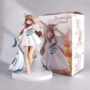 Beautiful Girl Catmaid Figure with Big Fish