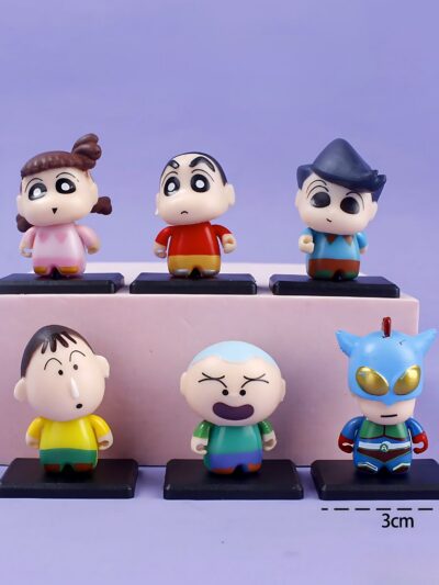Shinchan Chibi Figure Set - Shinchan Chibi 6-Figure Set