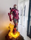 Iron Man Mk7 87cm Statue with Light-Up Base