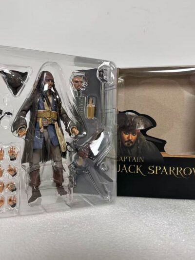 Captain Jack Sparrow Figure - Captain Jack Sparrow 15cm Articulated Figure - Movie Collectible