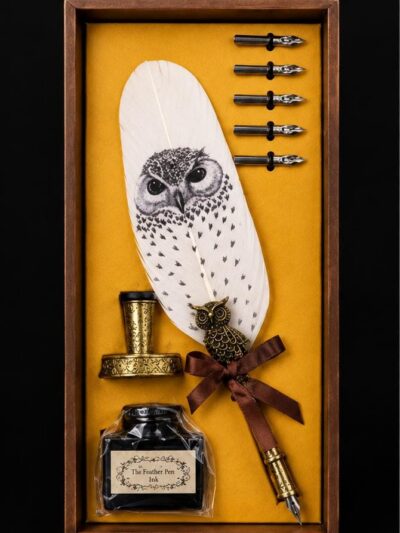 Harry Potter Big Owl Ink Pen Set