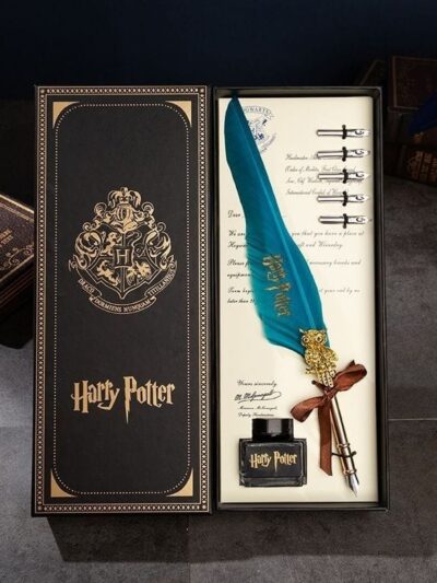 Harry Potter Ink Pen Set with Letter Gift Box
