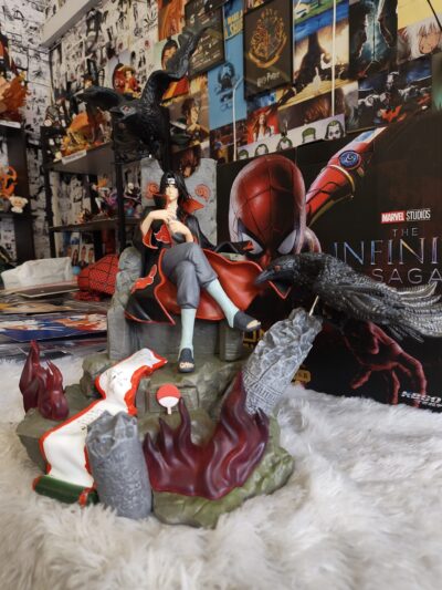 Itachi Uchiha Sitting Statue - Naruto Akatsuki Throne Figure