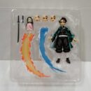 Tanjiro Kamado Action Figure - Demon Slayer with Nezuko & Breathing Effects