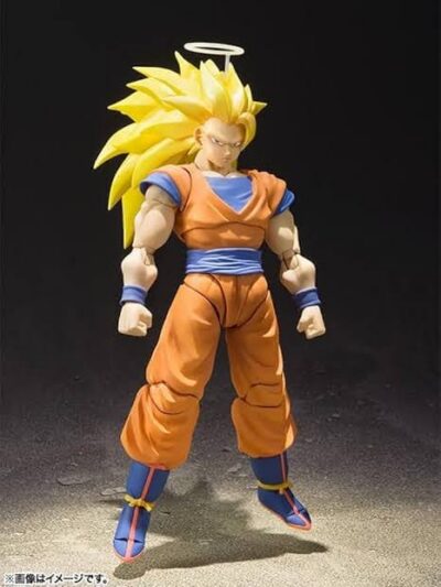 Super Saiyan 3 Goku Action Figure - Dragon Ball Z Figuarts Style