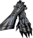 Demon Claw Gauntlets - Cosplay Armor Gloves with Spiked Talons
