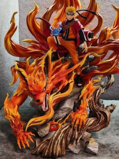 Naruto Kurama Chakra Mode Statue - Nine Tails Fox Figure