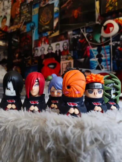 Akatsuki Chibi Bust Figure Set (6-Piece)