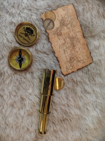 Jack Sparrow Pirate Telescope & Compass Set