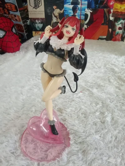 Crimson Devil Girl Anime PVC Figure