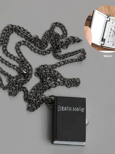 Death Note Book Antique Watch Pendant