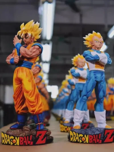DBZ Goku and Vegeta 32cm Standing Combo Figure (Box Packing)