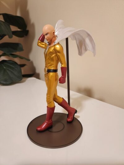 Saitama Action Figure - One Punch Man Caped Hero Display Figure