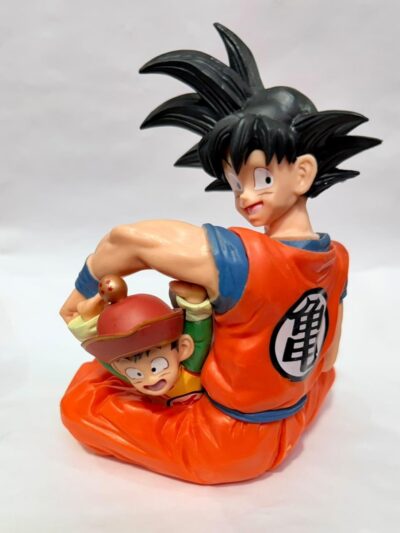Goku & Kid Gohan Piggyback Figure - Dragon Ball Father-Son Collectible