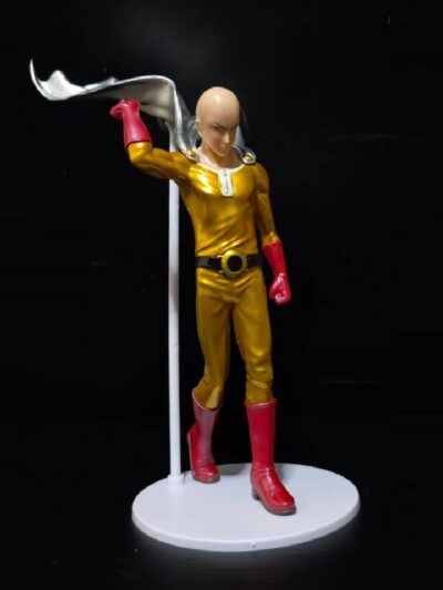 Saitama Figure - Saitama Action Figure - One Punch Man Caped Hero Display Figure
