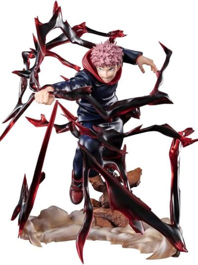 Yuji Itadori Statue - Jujutsu Kaisen Black Flash Effect Figure