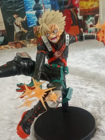 katsuki bakugo explosion figure product photo