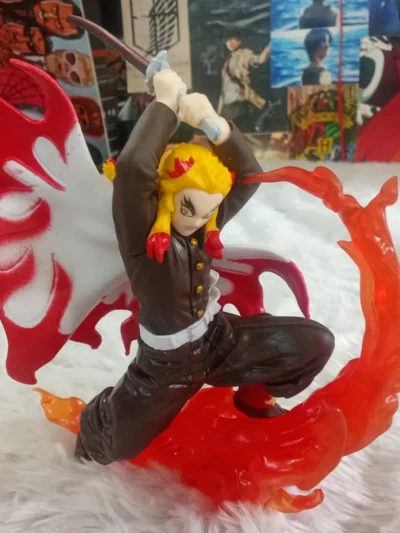 kyojuro rengoku flame breathing figure product photo