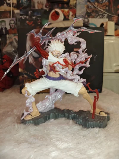 luffy gear 5 punch figure product photo