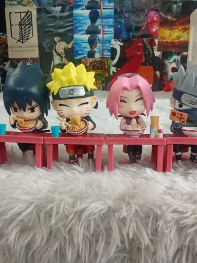 Naruto Ichiraku Ramen Chibi Figure Set (6-Piece)