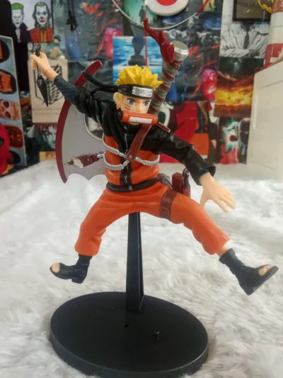 naruto fuma shuriken action figure product photo