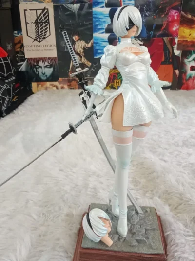 2B YoRHa No.2 Type B White Dress Ver. PVC Figure - NieR: Automata