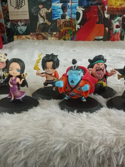 one piece chibi figure set product photo