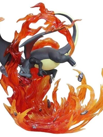 Mega Charizard X Fire-Blast Display Figure