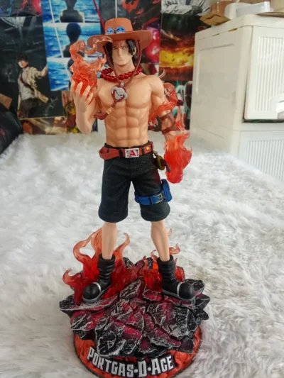 portgas d. ace flame fist figure product photo
