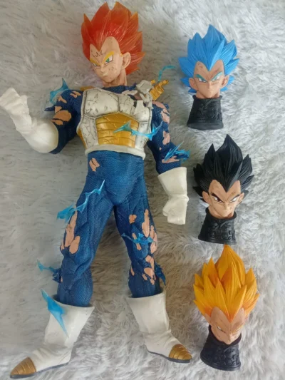 vegeta multi-transformation figure product photo