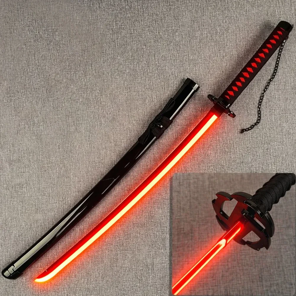 ichigoさま専用 Zangetsu LED Katana – Ichigo Kurosaki Bleach Wooden Sword