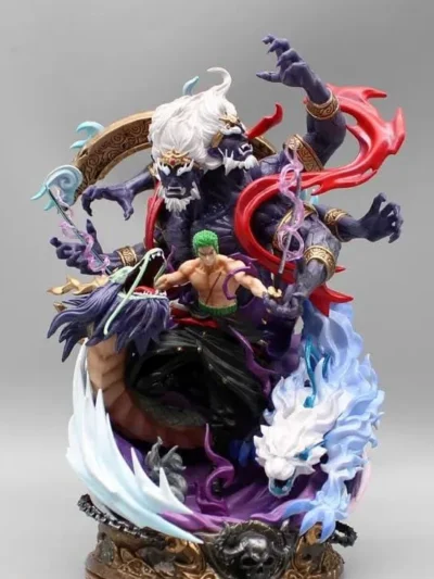 zoro vs kaido dragon diorama product photo