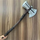 Thor Stormbreaker axe 52cm foam cosplay prop replica held in hand