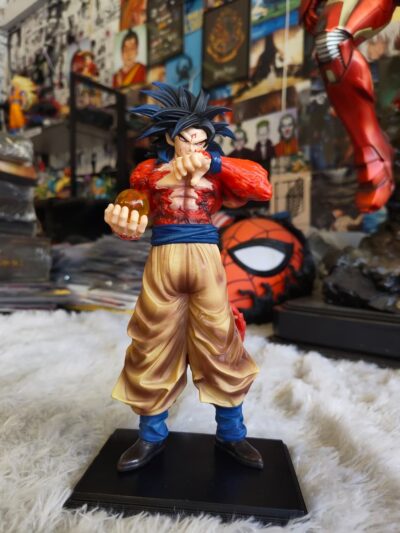 Goku Super Saiyan 4 Dragon Ball Figure - Goku Super Saiyan 4 Figure with Dragon Ball - Dragon Ball GT