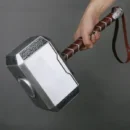 Thor Mjolnir hammer 45cm foam cosplay prop replica with leather-look wrist strap