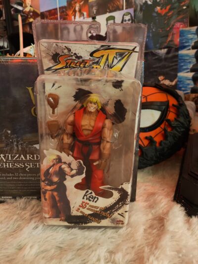 Street Fighter IV Ken Action Figure (Boxed)