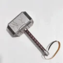Thunderbolt Thor hammer 45cm foam cosplay prop with cracked lightning effect and wrist strap