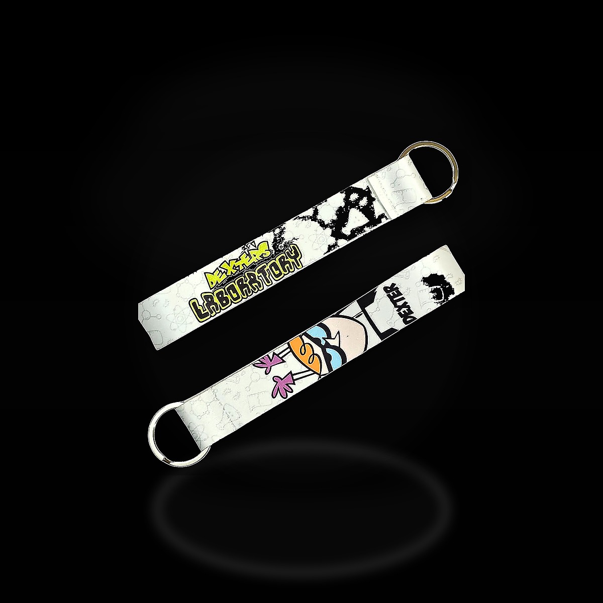 Dexter's Laboratory Keychain Bagtag Hero