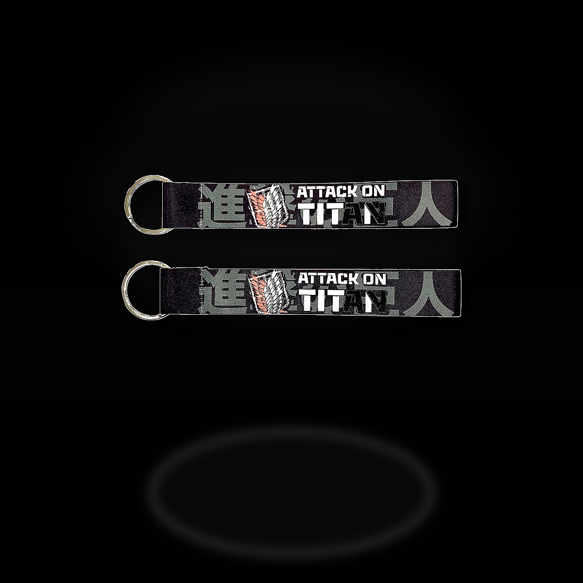 Attack on Titan Keychain Bagtag Hero