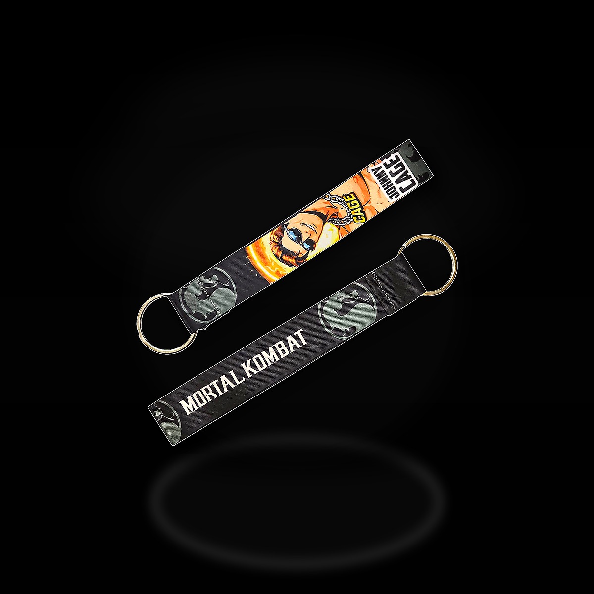 Johnny Cage Keychain Bagtag Hero