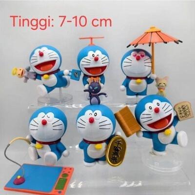 Doraemon Set Figure Set (7-12 cm) Source