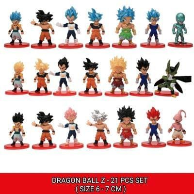 Dragon Ball Z Set Figure Set (6-7 cm) Source